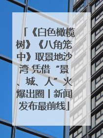 《白色橄榄树》《八角笼中》取景地沙湾 凭借“景、城、人”火爆出圈丨新闻发布最前线