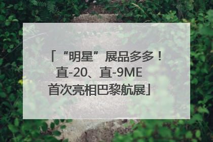 “明星”展品多多！直-20、直-9ME首次亮相巴黎航展