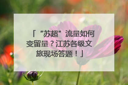 “苏超”流量如何变留量？江苏各级文旅现场答题！