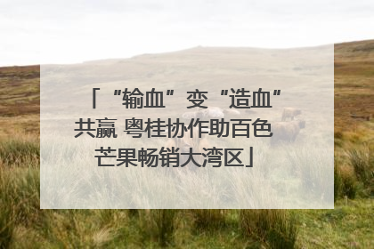 “输血”变“造血”共赢 粤桂协作助百色芒果畅销大湾区