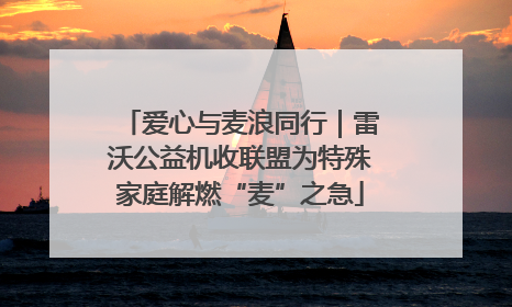 爱心与麦浪同行｜雷沃公益机收联盟为特殊家庭解燃“麦”之急