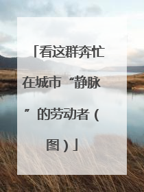 看这群奔忙在城市“静脉”的劳动者（图）