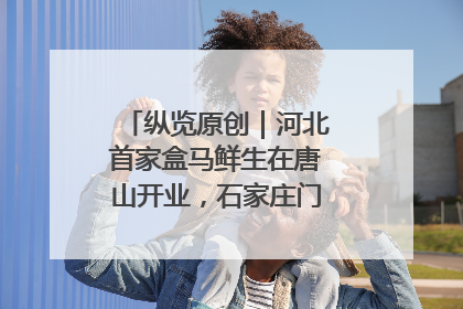 纵览原创｜河北首家盒马鲜生在唐山开业，石家庄门店预计8月开业