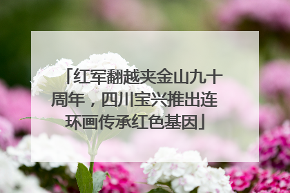红军翻越夹金山九十周年，四川宝兴推出连环画传承红色基因