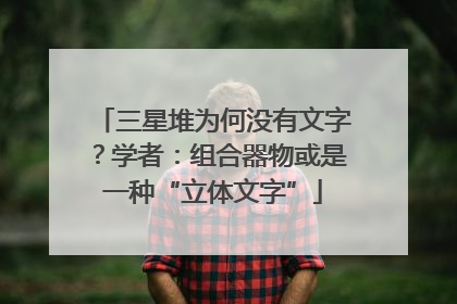 三星堆为何没有文字？学者：组合器物或是一种“立体文字”