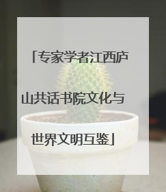 专家学者江西庐山共话书院文化与世界文明互鉴