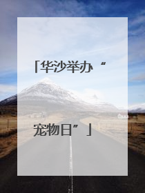 华沙举办“宠物日”