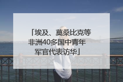 埃及、莫桑比克等非洲40多国中青年军官代表访华