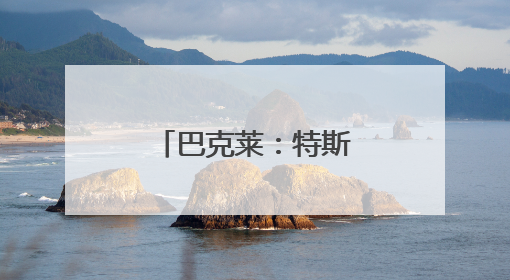 巴克莱：特斯拉股价正面临重大转折点