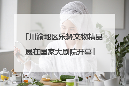 川渝地区乐舞文物精品展在国家大剧院开幕