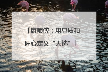 康师傅：用品质和匠心定义“天选”