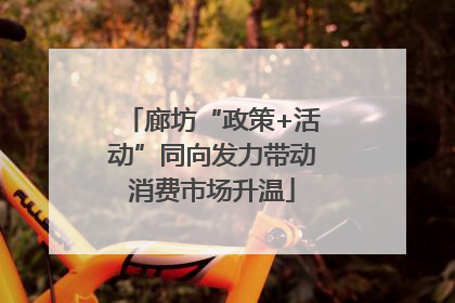 廊坊“政策+活动”同向发力带动消费市场升温