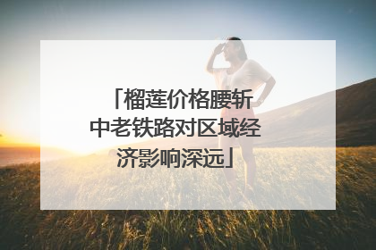 榴莲价格腰斩 中老铁路对区域经济影响深远