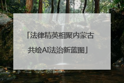 法律精英相聚内蒙古 共绘AI法治新蓝图