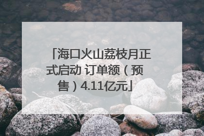 海口火山荔枝月正式启动 订单额（预售）4.11亿元