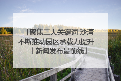 聚焦三大关键词 沙湾不断推动园区承载力提升丨新闻发布最前线
