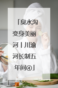 臭水沟变身美丽河丨川渝河长制五年间④