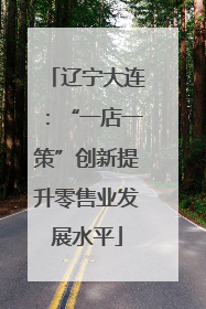 辽宁大连：“一店一策”创新提升零售业发展水平