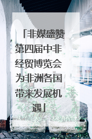非媒盛赞第四届中非经贸博览会为非洲各国带来发展机遇