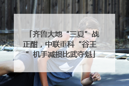 齐鲁大地“三夏”战正酣，中联重科“谷王”机手减损比武夺魁
